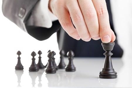 Pour l'entreprise, la stratégie (commerciale) est aussi importante que pour le joueur d'échec.