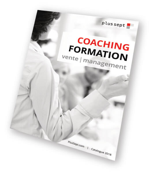 Couverture du catalogue formation et coaching vente et management